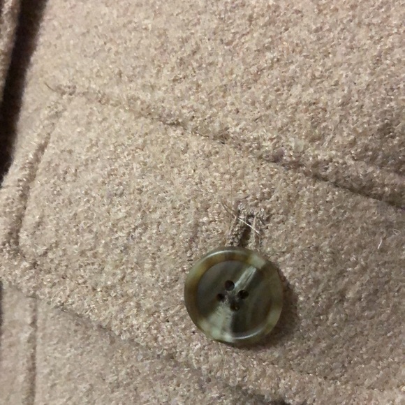 NWOT Joie Wool Blend Button Up Jacket-Sz S-Mocha - Picture 2 of 16